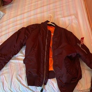 Alpha Industries Maroon Bomber